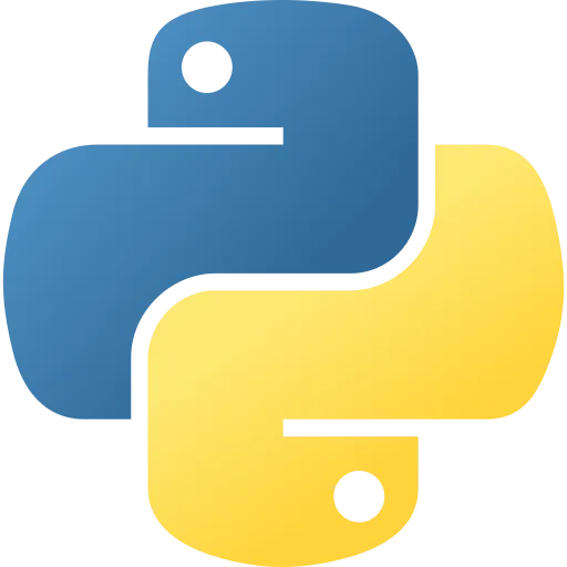Logo von Python